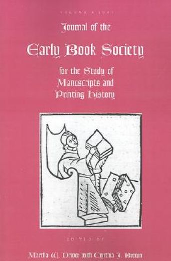 journal of the early book society (in English)