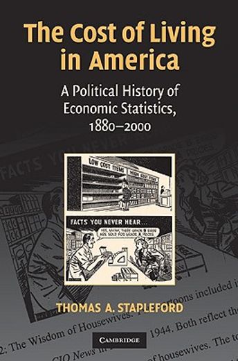 the cost of living in america,a political history of economic statistics, 1880-2000