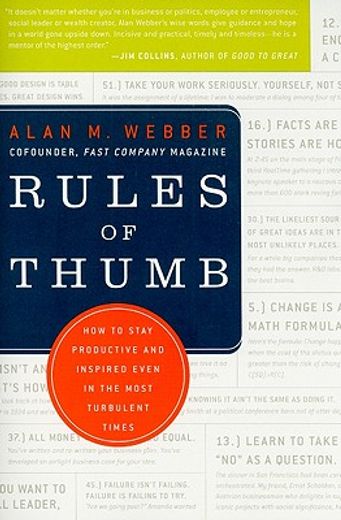 rules of thumb,52 truths for winning at business without losing your self (en Inglés)