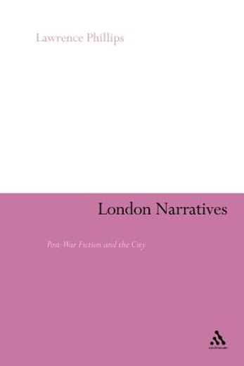 london narratives,post-war fiction and the city