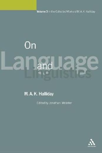 on language and linguistics
