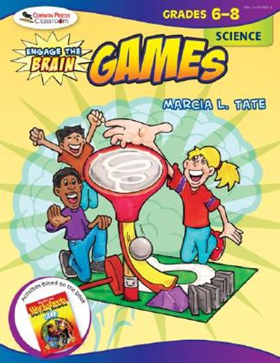 engage the brain,games, science grades 6-8