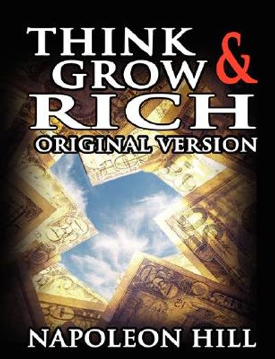 think and grow rich,original edition