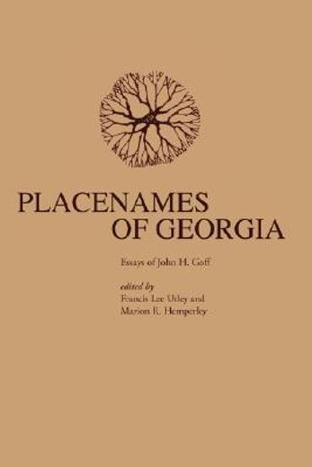 placenames of georgia