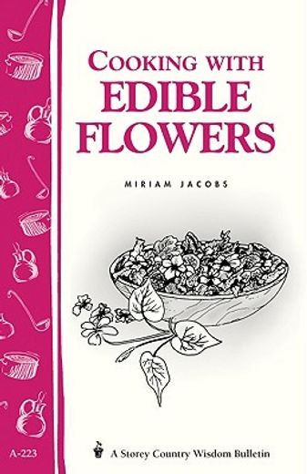 cooking with edible flowers