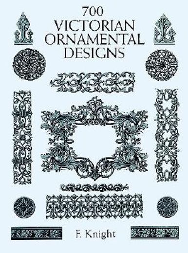 700 victorian ornamental designs (en Inglés)