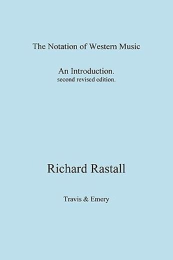 the notation of western music