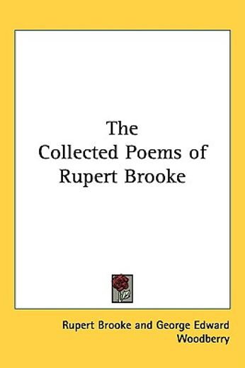 the collected poems of rupert brooke