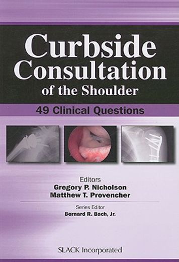 curbside consultation of the shoulder,49 clinical questions
