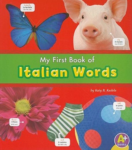my first book of italian words (in Italian)