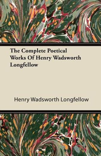 the complete poetical works of henry wadsworth longfellow