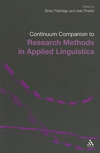 continuum companion to research methods in applied linguistics