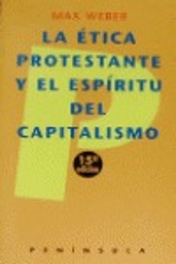 la ética protestante y el espíritu del capitalismo