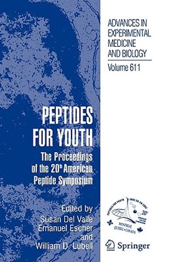 peptides for youth,the proceedings of the 20th american peptide symposium