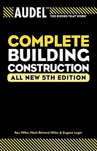 audel complete building construction