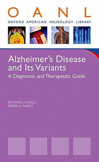 alzheimer´s disease and its variants,a diagnostic and therapeutic guide