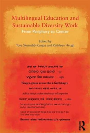 multilingual education and sustainable diversity work,from periphery to center