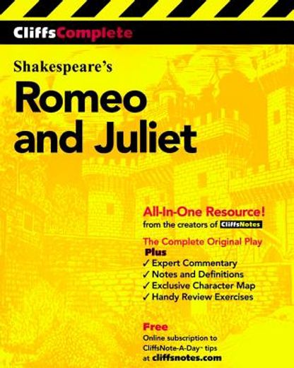 cliffscomplete romeo and juliet (en Inglés)