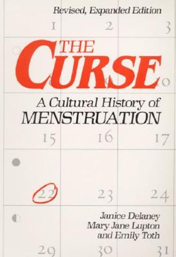curse,a cultural history of menstruation