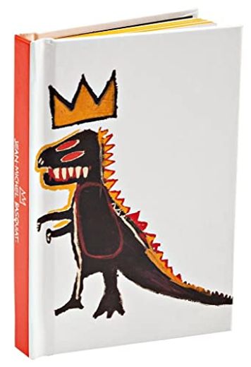 Jean-Michel Basquiat Dino (Pez Dispenser) Mini Notebook: Pocket Size Mini Hardcover Notebook With Painted Edge Paper (in English)