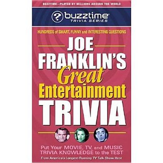 joe franklin´s great entertainment trivia game