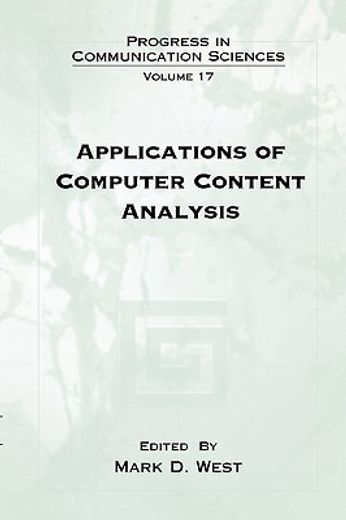 applications of computer content analysis