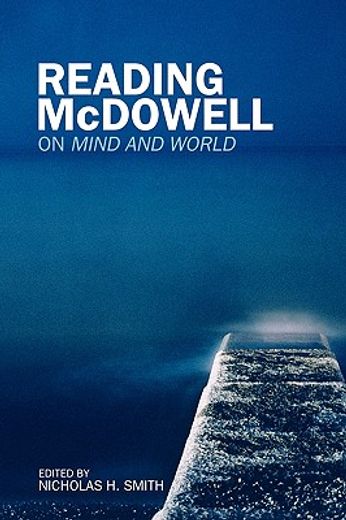 reading mcdowell,on mind and world