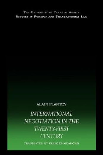 international negotiation in the twenty-first century