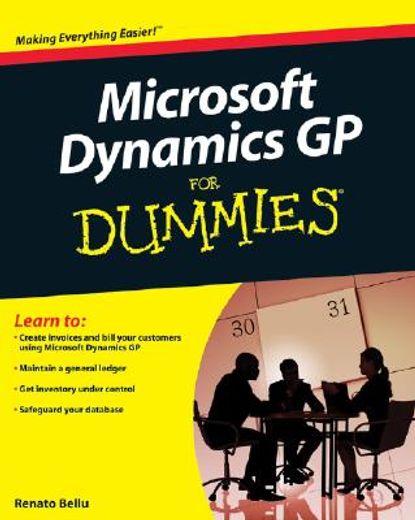 microsoft dynamics gp for dummies (in English)
