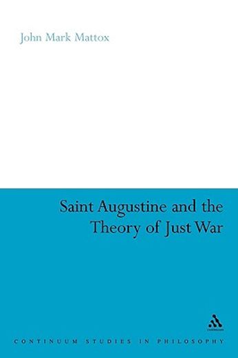 st. augustine and the theory of just war