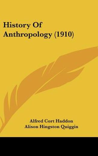history of anthropology