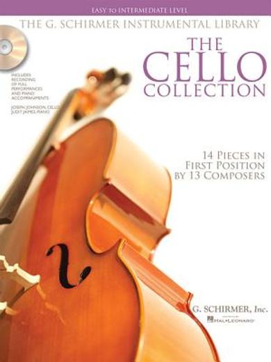 The Cello Collection 14 Pieces in First Position by 13 Composers - Easy to Intermediate Level Book/Online Audio (in English)