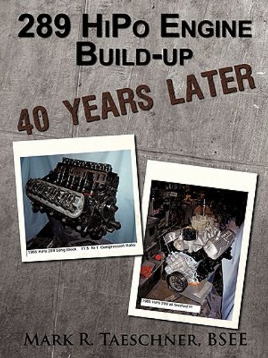 289 hipo engine build-up 40 years later (en Inglés)