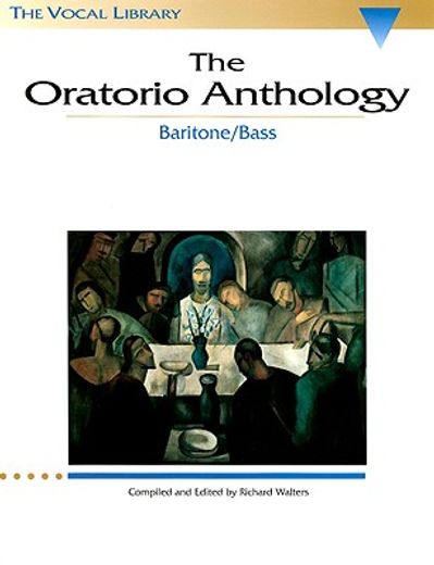 oratorio anthology,baritone bass