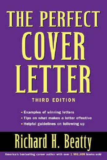 the perfect cover letter (en Inglés)