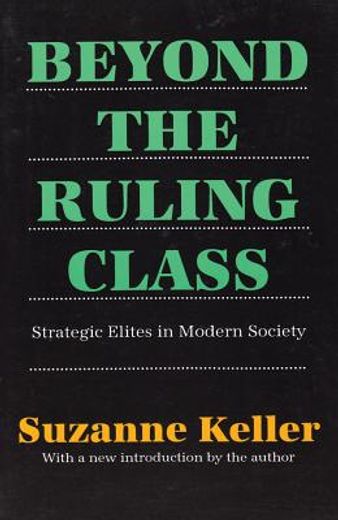beyond the ruling class,strategic elites in modern society