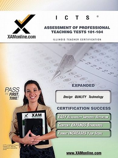 icts assessment of professional teaching tests 101-104,teacher certification exam