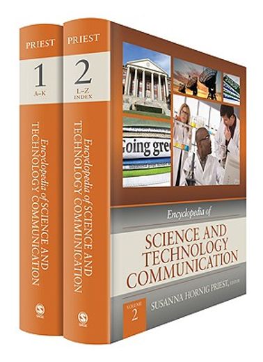 Encyclopedia of Science and Technology Communication 2 Volume Set [With Hardcover Book(s)] (en Inglés)