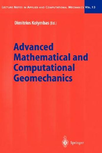 advanced mathematical and computational geomechanics