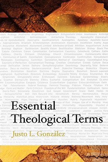 essential theological terms (en Inglés)
