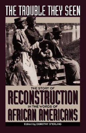 the trouble they seen,story of reconstruction in the words of african americans (en Inglés)