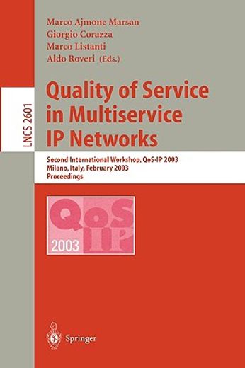 quality of service in multiservice ip networks (en Inglés)