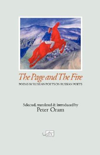 the page and the fire,russian poets on russian poets