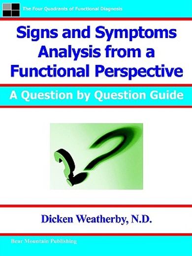 signs and symptoms analysis from a functional perspective