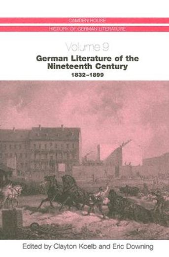 german literature of the nineteenth century,1832-1899