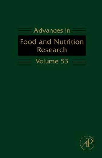 advances in food and nutrition research