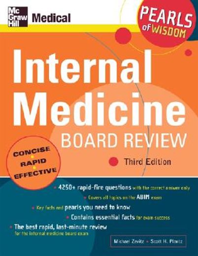 Internal Medicine Board Review: Pearls of Wisdom, Third Edition: Pearls of Wisdom (en Inglés)