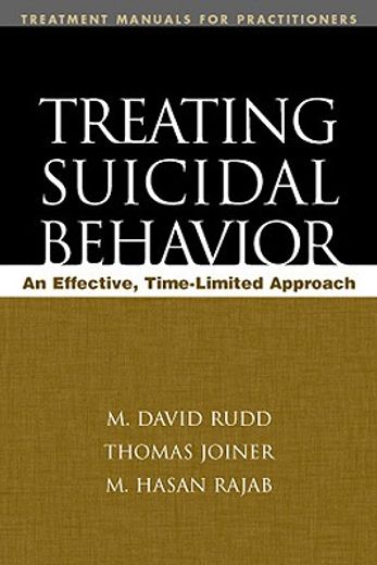 treating suicidal behavior,an effective, time-limited approach