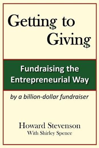 getting to giving: fundraising the entrepreneurial way generic paper