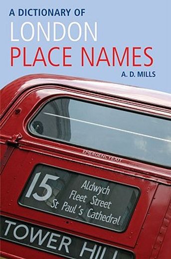 a dictionary of london place names